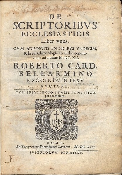 De scriptoribus ecclesiasticis. Liber unus. Cum adiunctis indicibus undecim, & …