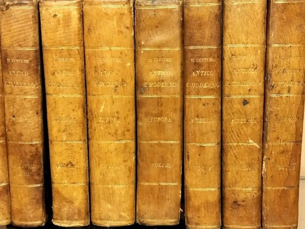 Il costume antico e moderno o storia del governo, della …