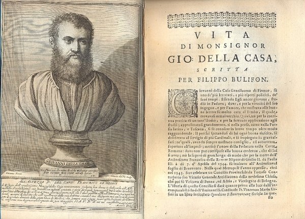 Rime di M. Gio: Della Casa sposte per M. Aurelio …