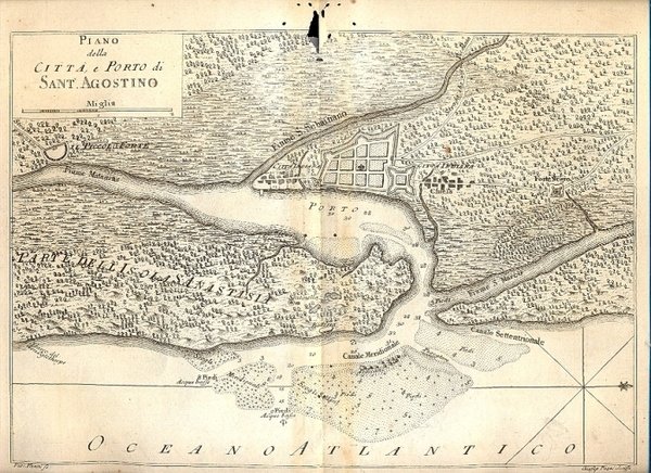 Atlante dell'America contenente le migliori carte geografiche: Piano della città …