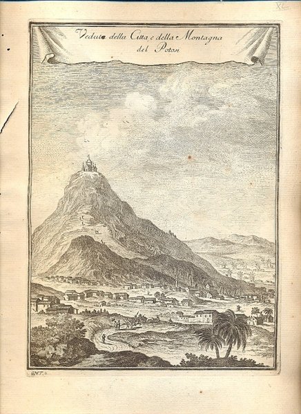 Atlante dell'America contenente le migliori carte geografiche: Veduta della città …
