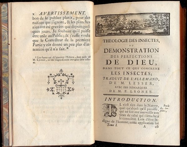 Theologie des insectes, ou demonstration des perfections de Dieu dans …