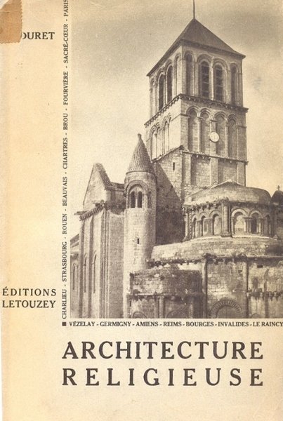 Architecture religieuse. Notions elementaires.