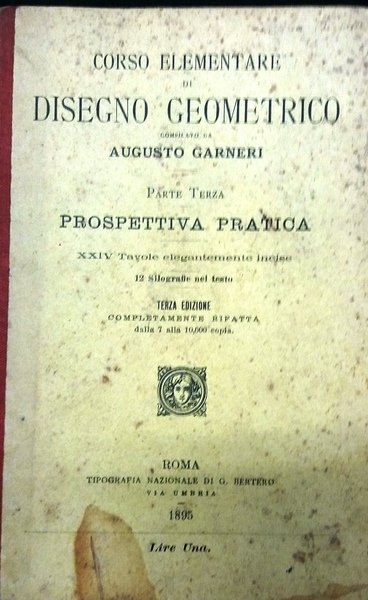Corso elementare di DISEGNO GEOMETRICO prospettiva pratica parte terza 3° …