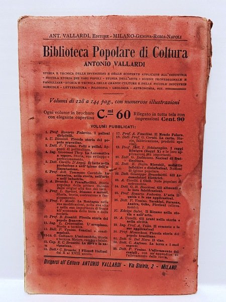 Il Cemento e le sue applicazioni biblioteca popolare di coltura …