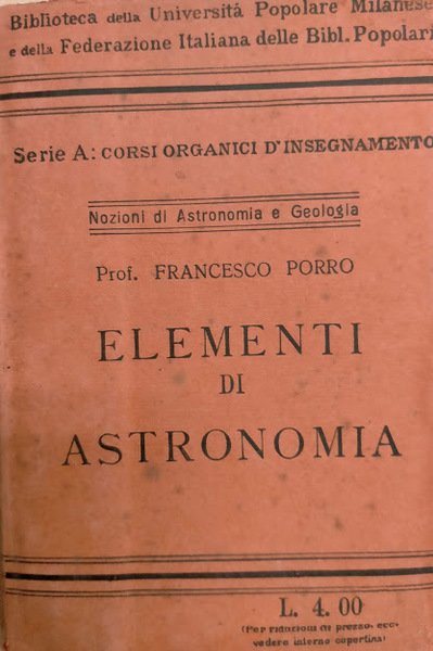 Elementi di Astronomia