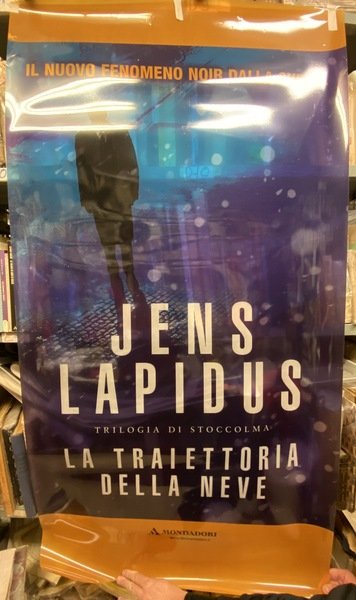 Locandina plastificata La traiettoria della neve Jens Lapidus