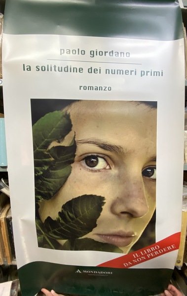 Locandina plastificata La solitudine dei numeri primi Paolo Giordano