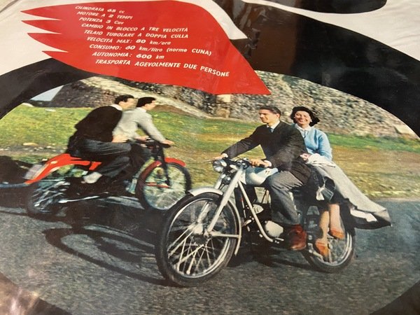 Locandina illustrativa Paperino 65 Sprint