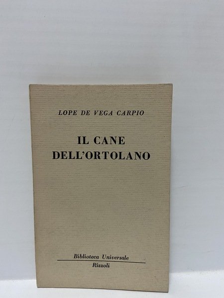 Il cane dell'ortolano