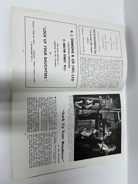 Rivista Theatre World July 1959