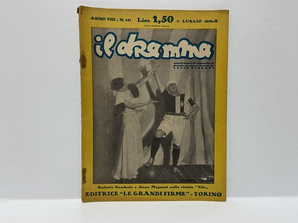 Rivista Il Dramma luglio 1932