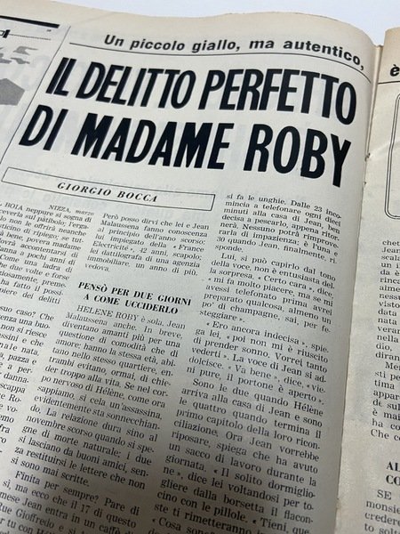 Rivista l'Europeo maggio 1957 In quarta di copertina Ava Gardner …