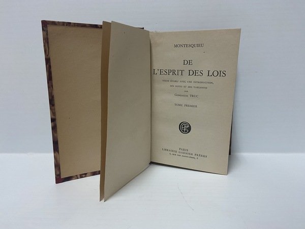 De L'esprit des lois