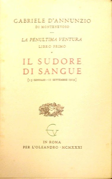 La penultima ventura.