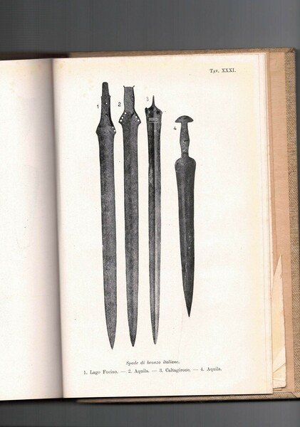 Italia le origini antropologia- cultura e civilta con XXXVIII Tavole …