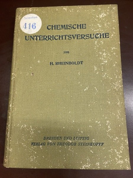 Chemische unterrichtsversuche ausgewahlte beispiele fur den gebrauch an hochschulen und …