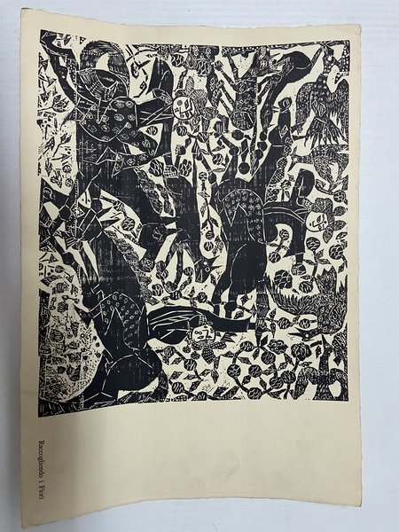 Locandina Esposizione in Europa di Shiko Munakata Organizzata dalla Kokusai …