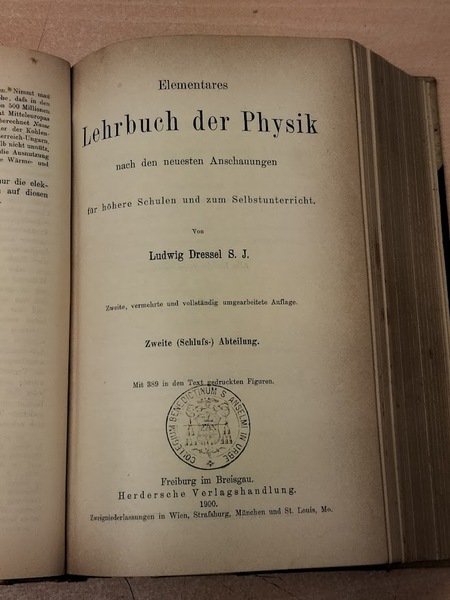 Elementares Lehrbuch der Physik nach den neuesten Anschauungen für höhere …