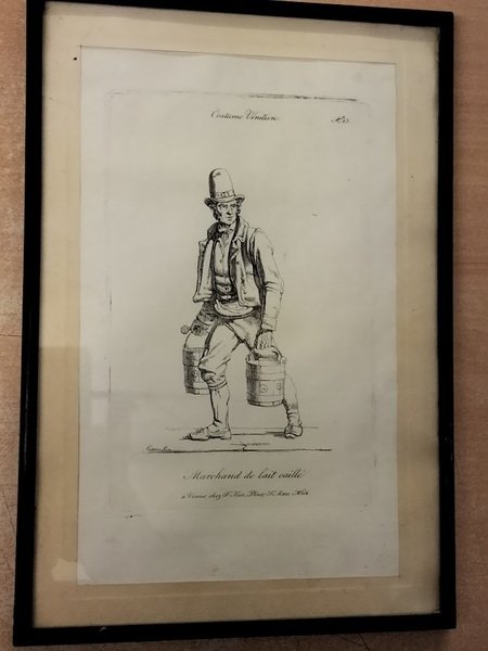 COSTUME VENITIEN, MARCHAND DE LAIT CAILLE | Immagine principale