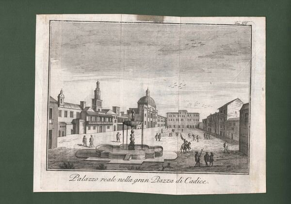 PALAZZO REALE NELLA GRAN PIAZZA DI CADICE .Lo stato presente …