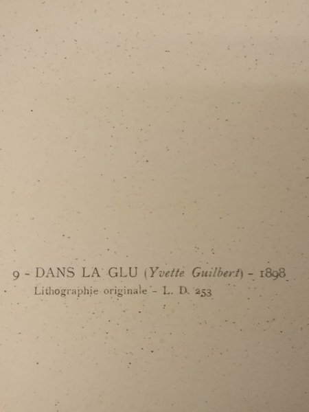 DANS LA GLU(Yvette Guilbert)