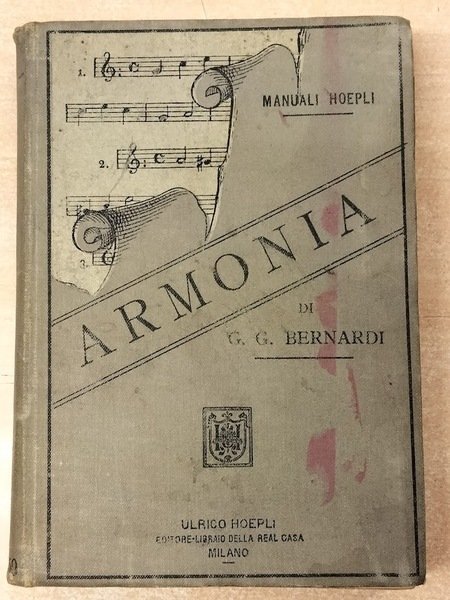 Armonia. con prefazione di M. E. Bossi.