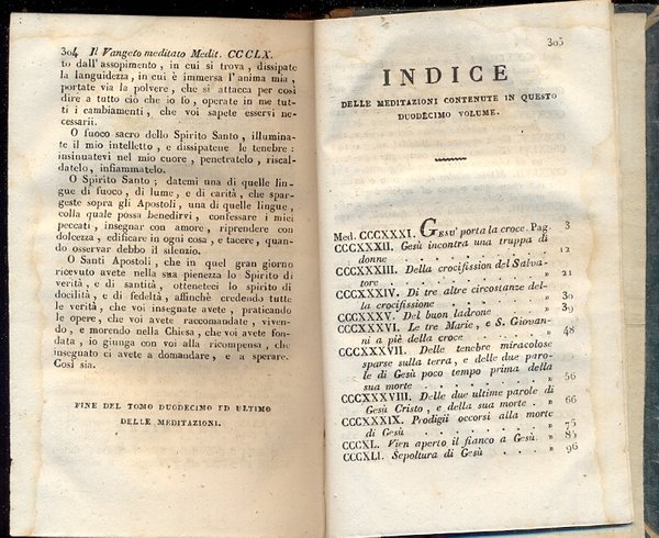 Il Vangelo secondo la concordanza de' quattro Evangelisti esposto in …