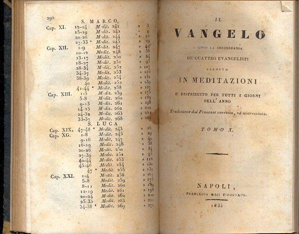Il Vangelo secondo la concordanza de' quattro Evangelisti esposto in …
