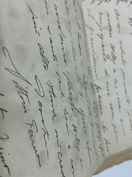 Quaderno dedicato a Willy Ferrero.
