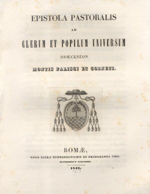 Epistola Pastoralis ad Clerum, et Populum Montis Falisci et Corneti.