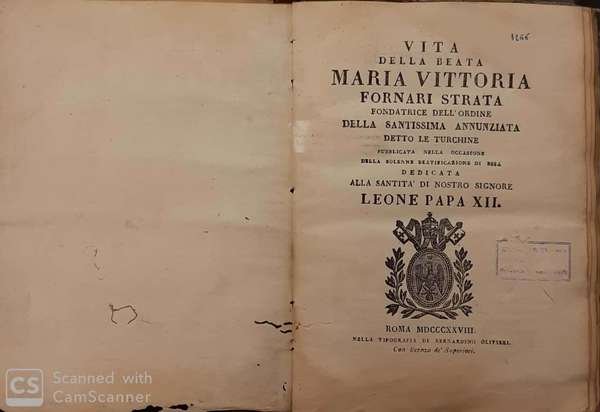 Vita della Santa Madre Gio: Francesca Fremiot di Chantal fondatrice …