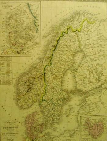 Suède et Danemark (Atlas de Géographie ancienne et moderne adopté …