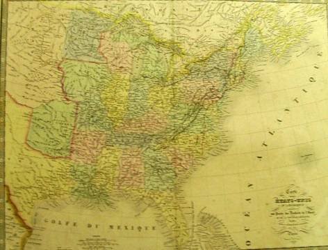 Etats - Unis (Atlas de Géographie ancienne et moderne adopté …