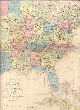 Parte orientale degli Stati Uniti d'America. Ridotta dalla Carta pubblicata …