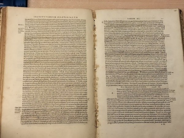Oratoriarum institutionum libri XII. Castigati ad fide optimorum exemplariu, & …