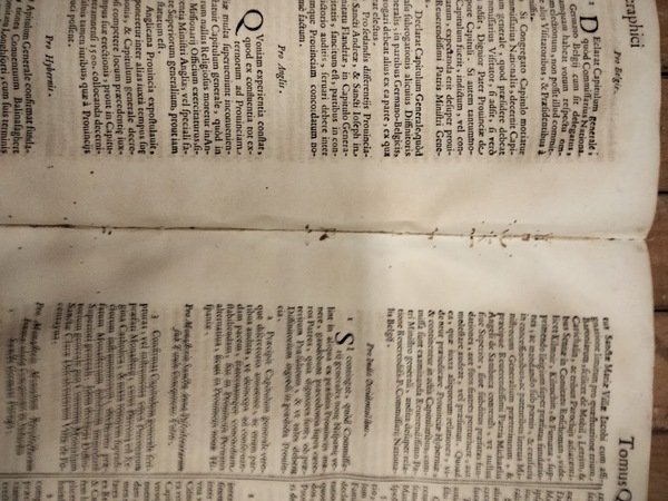 Orbis Seraphicus Historia de Tribus Ordinibus a Seraphico Patriarcha S. …