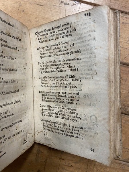 Metamorfosi lirica d' Oratio.