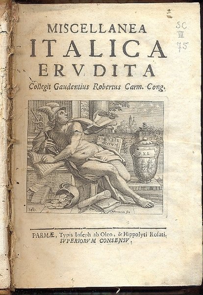 Miscellanea Italica Erudita.