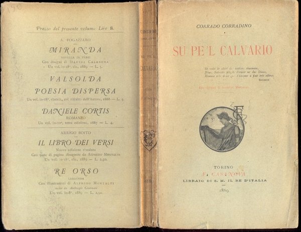 Su pe' l Calvario. Con disegni di Alfredo Montalti.