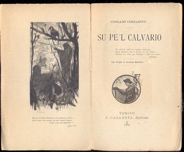 Su pe' l Calvario. Con disegni di Alfredo Montalti.