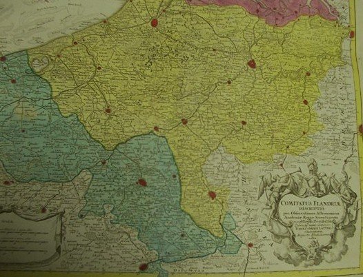 Comitatus Flandriae descriptio per Observationes Astronomicas Academiae Regiae Scientiarum quae …