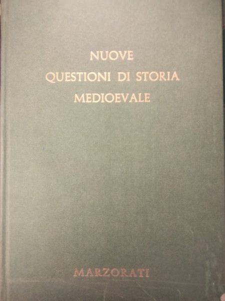 Nuove questioni di Storia medioevale.