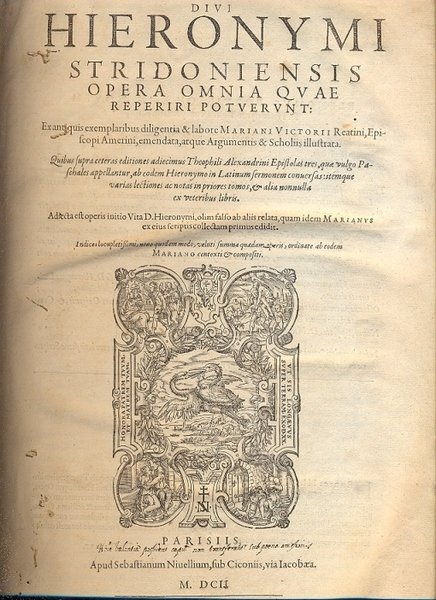 Opera Omnia. Quae reperiri potuerunt: Exantiquis exemplaribus diligentia & labore …