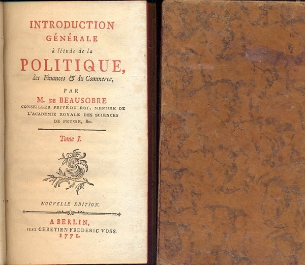 Introduction generale a l'etude de la politique, des Finances & …