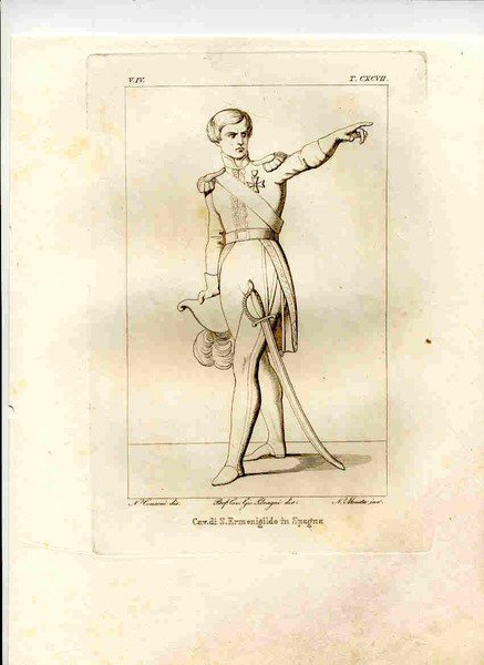 Cav. di S. Ermenigildo in Spagna.