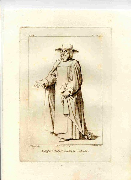 Relig.o di S. Paolo 1° eremita di Ungheria.