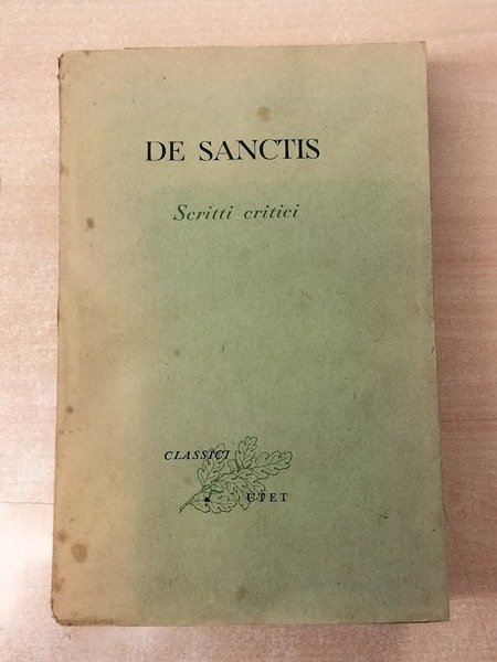 Scelta di scritti critici. A cura di Gianfranco Contini (Classici …