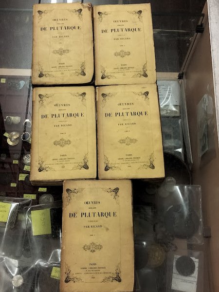 Oeuvres Morales, traduites du Grec par Richard.