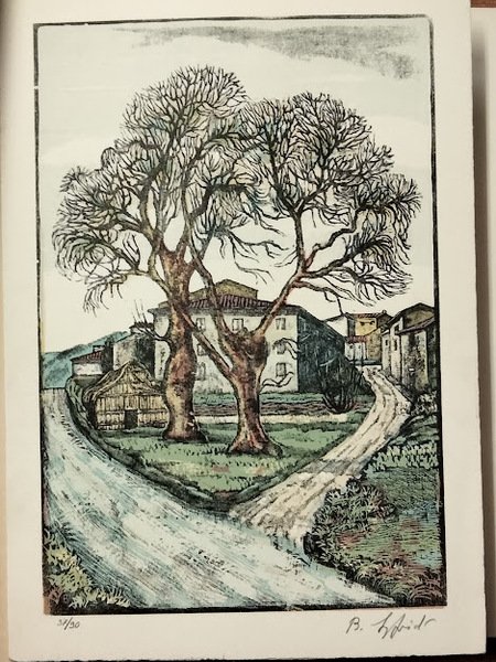 Il Mio Paese. Illustrato con xilografie originali di Sigfrido Bartolini. …